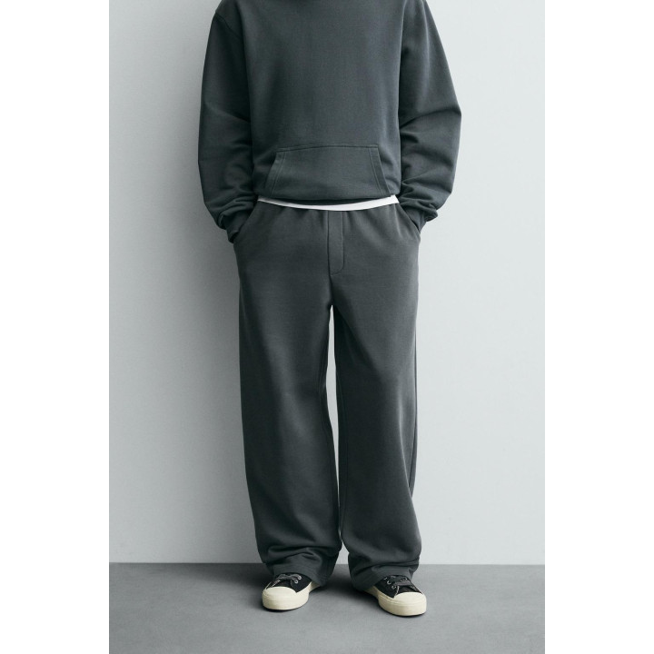 БАЗОВЫЕ ШИРОКИЕ БРЮКИ-ДЖОГГЕРЫ