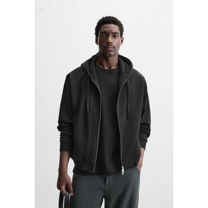 Толстовка с молнией на молнии