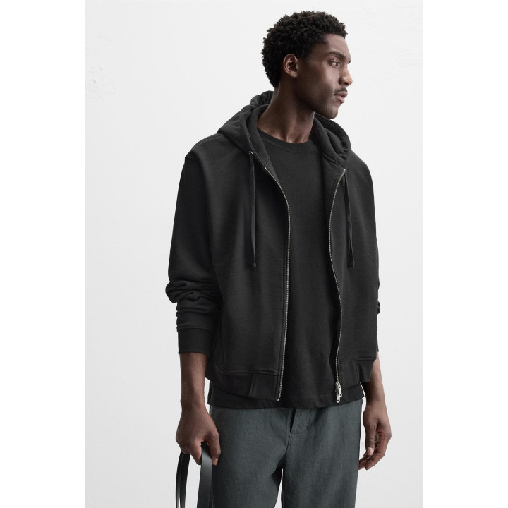 Толстовка с молнией на молнии