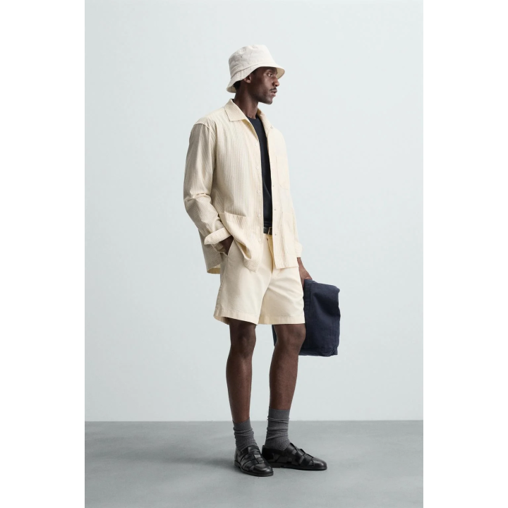 КУРТКА-РУБАШКА В ПОЛОСКУ