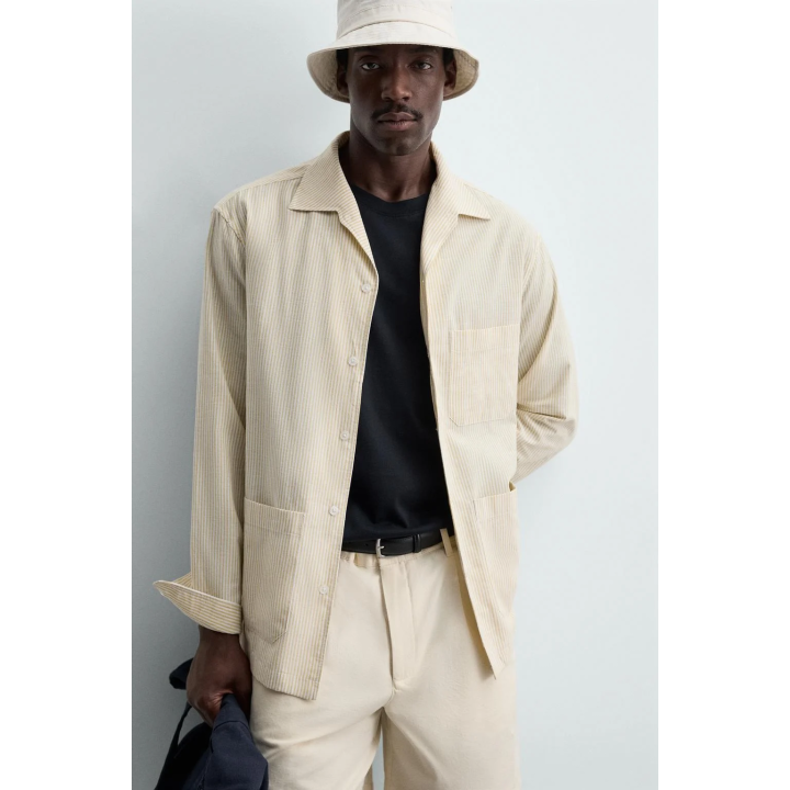 КУРТКА-РУБАШКА В ПОЛОСКУ