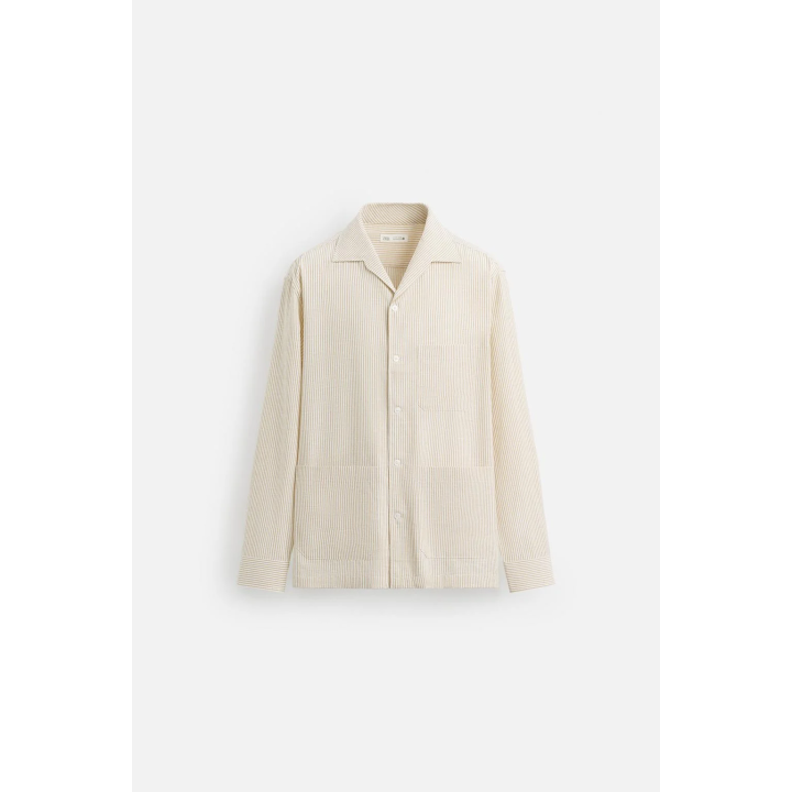 КУРТКА-РУБАШКА В ПОЛОСКУ