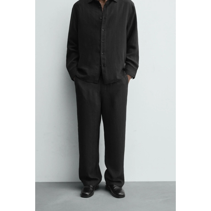 БРЮКИ JACQUARD В ПОЛОСКУ