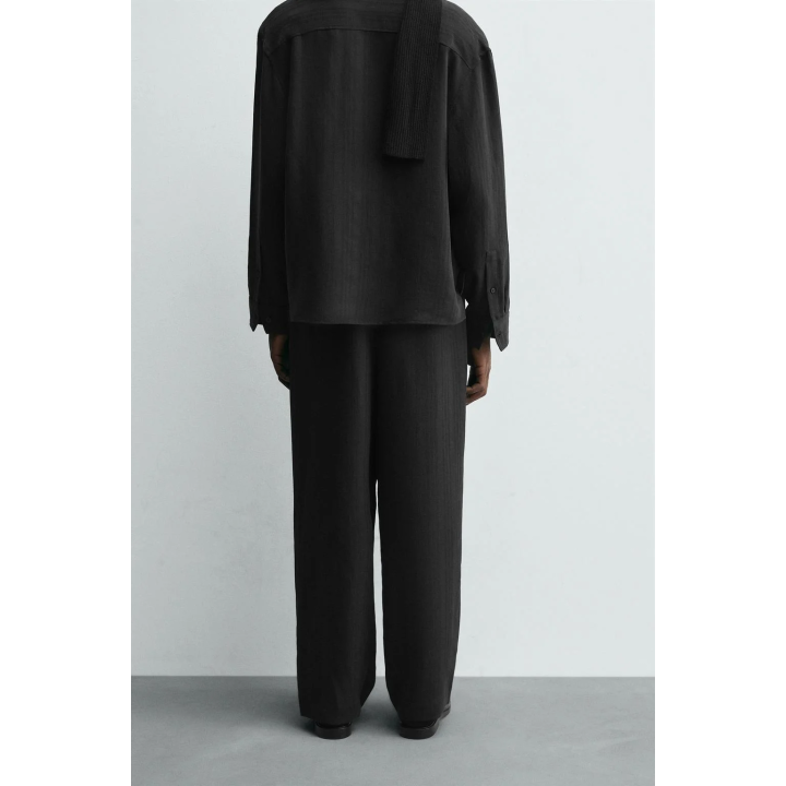 БРЮКИ JACQUARD В ПОЛОСКУ