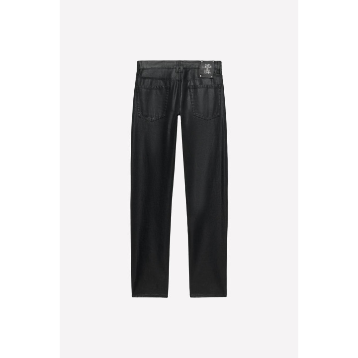 Джинсы slim fit с восковым покрытием ludovic de saint sernin x zara