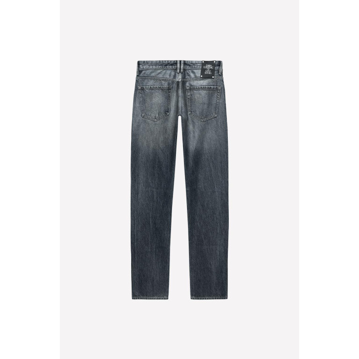 Узкие джинсы ludovic de saint sernin x zara из обработанного воском