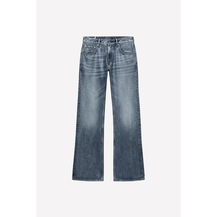 Джинсы ludovic de saint sernin x zara waxed flare fit