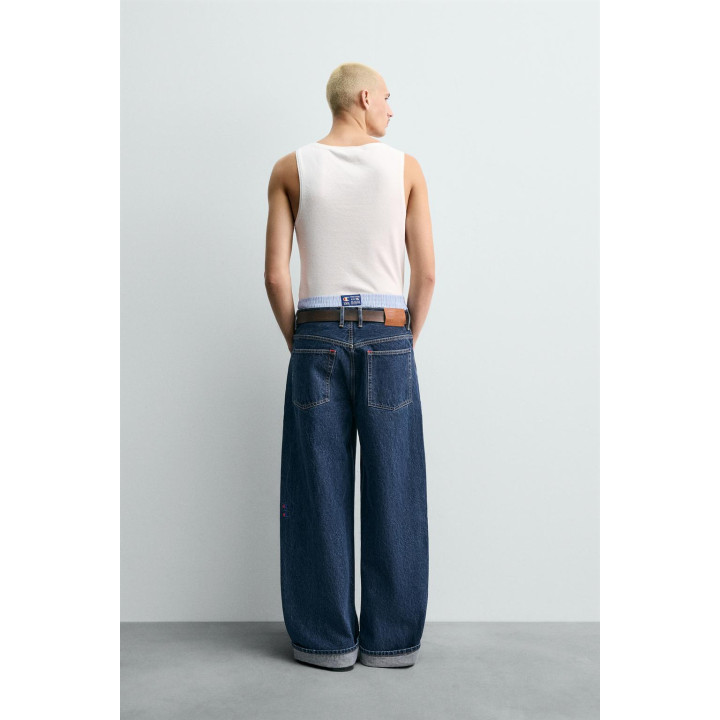 Джинсы свободного кроя champion ® x zara
