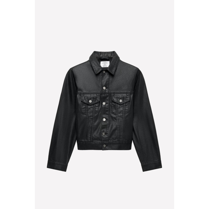 Джинсовая куртка waxed denim ludovic de saint sernin x zara