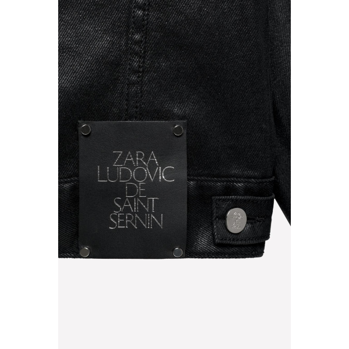 Джинсовая куртка waxed denim ludovic de saint sernin x zara