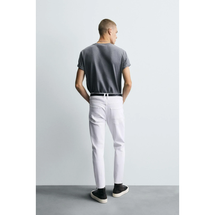 ДЖИНСЫ SKINNY FIT С РАЗРЕЗАМИ