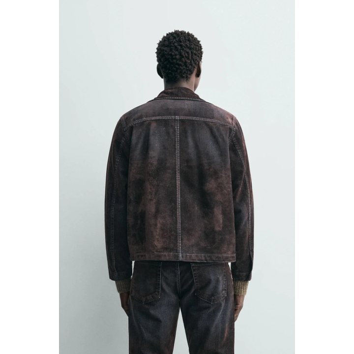 КУРТКА ФЛОКИРОВАННЫЙ БАРХАТ