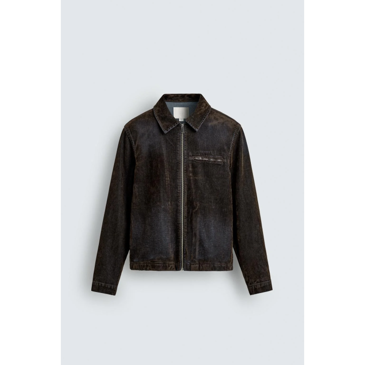 КУРТКА ФЛОКИРОВАННЫЙ БАРХАТ