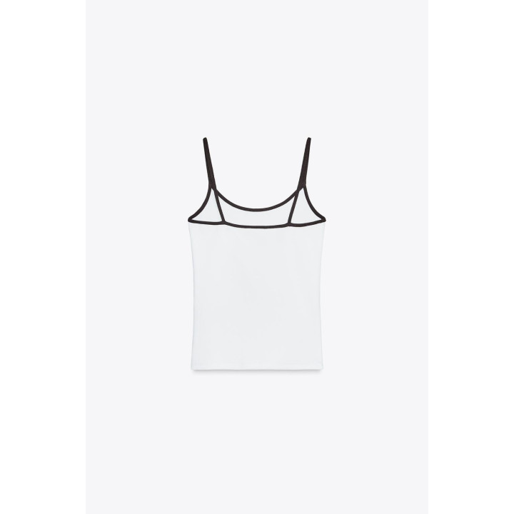 МАЙКА С КОНТРАСТНЫМИ БРЕТЕЛЯМИ