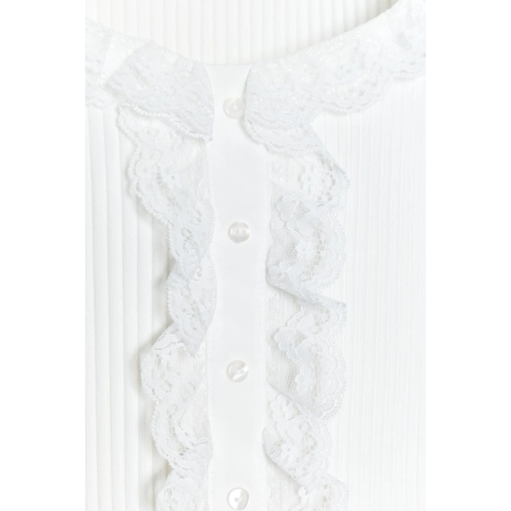 ТОП С КРУЖЕВОМ И ПУГОВИЦАМИ