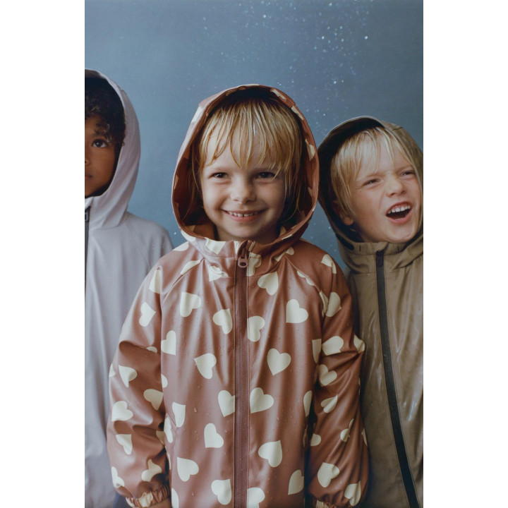 ПРОРЕЗИНЕННЫЙ ДОЖДЕВИК С ПРИНТОМ WATER RESISTANT