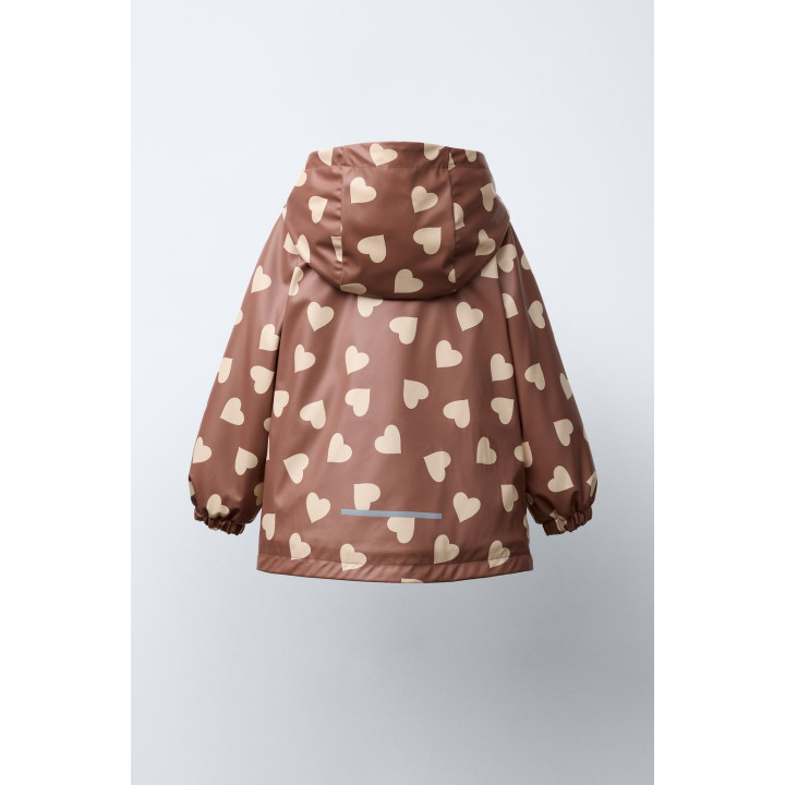 ПРОРЕЗИНЕННЫЙ ДОЖДЕВИК С ПРИНТОМ WATER RESISTANT