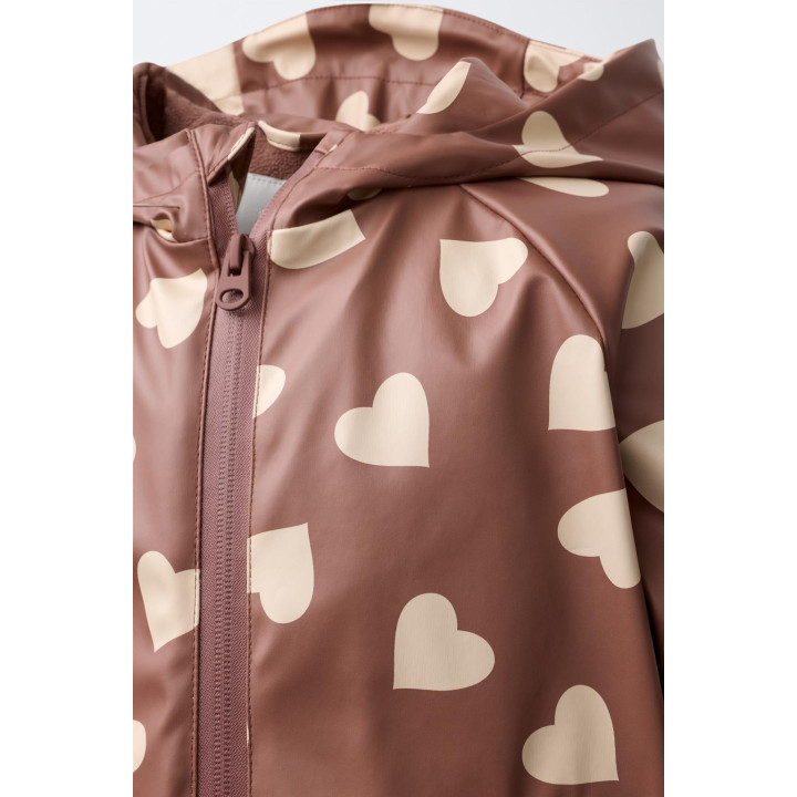 ПРОРЕЗИНЕННЫЙ ДОЖДЕВИК С ПРИНТОМ WATER RESISTANT