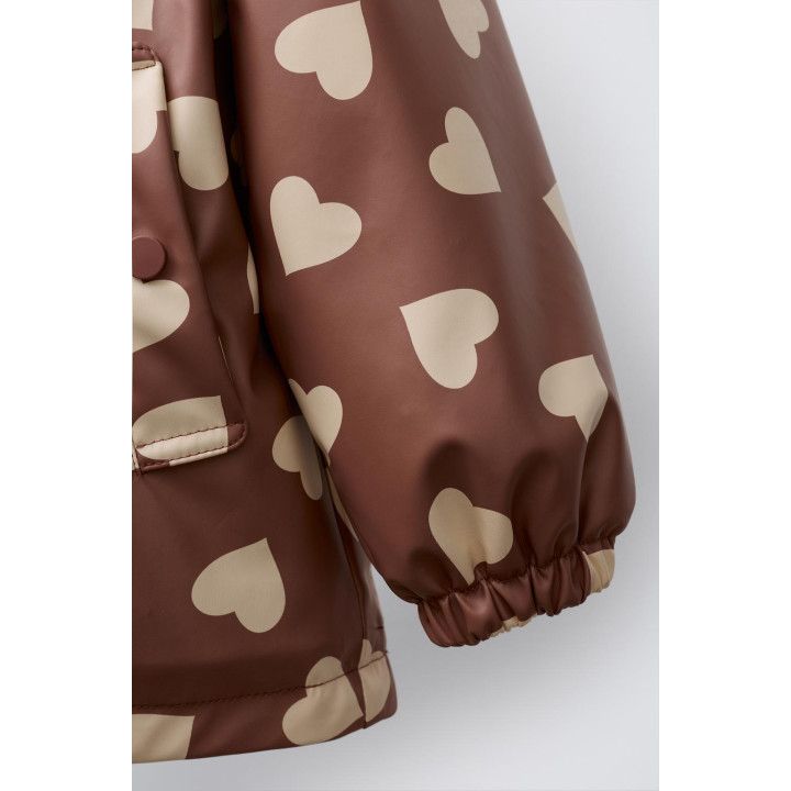 ПРОРЕЗИНЕННЫЙ ДОЖДЕВИК С ПРИНТОМ WATER RESISTANT