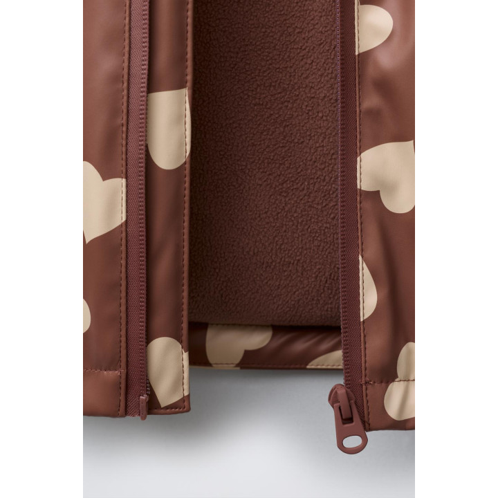 ПРОРЕЗИНЕННЫЙ ДОЖДЕВИК С ПРИНТОМ WATER RESISTANT