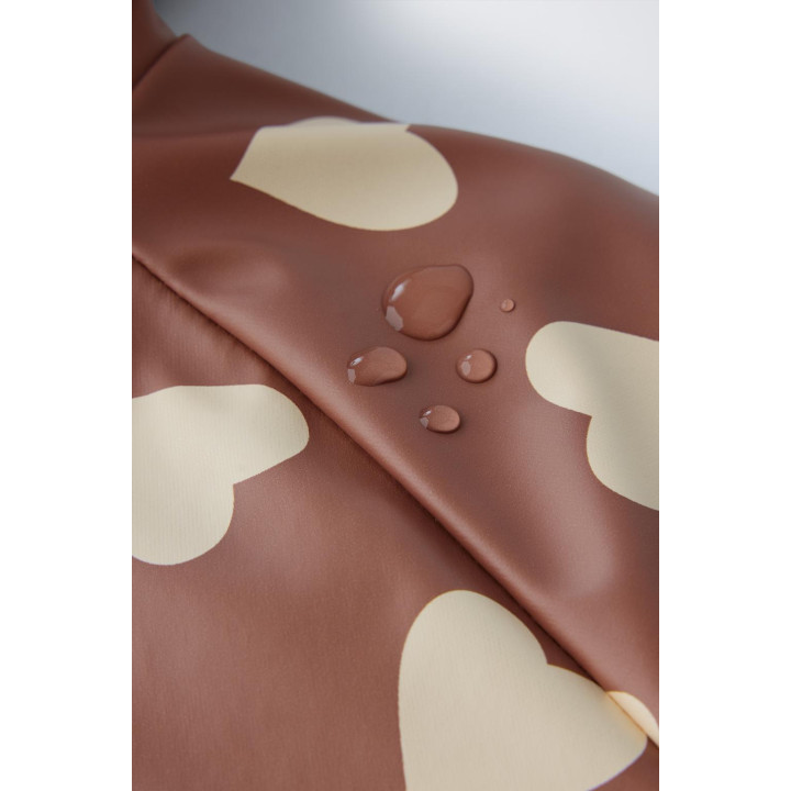 ПРОРЕЗИНЕННЫЙ ДОЖДЕВИК С ПРИНТОМ WATER RESISTANT