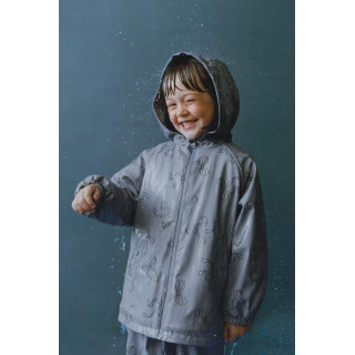 ПРОРЕЗИНЕННЫЙ ДОЖДЕВИК С ПРИНТОМ WATER RESISTANT