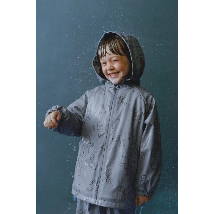 ПРОРЕЗИНЕННЫЙ ДОЖДЕВИК С ПРИНТОМ WATER RESISTANT