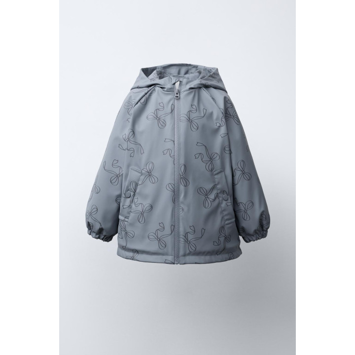 ПРОРЕЗИНЕННЫЙ ДОЖДЕВИК С ПРИНТОМ WATER RESISTANT