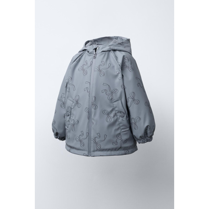 ПРОРЕЗИНЕННЫЙ ДОЖДЕВИК С ПРИНТОМ WATER RESISTANT