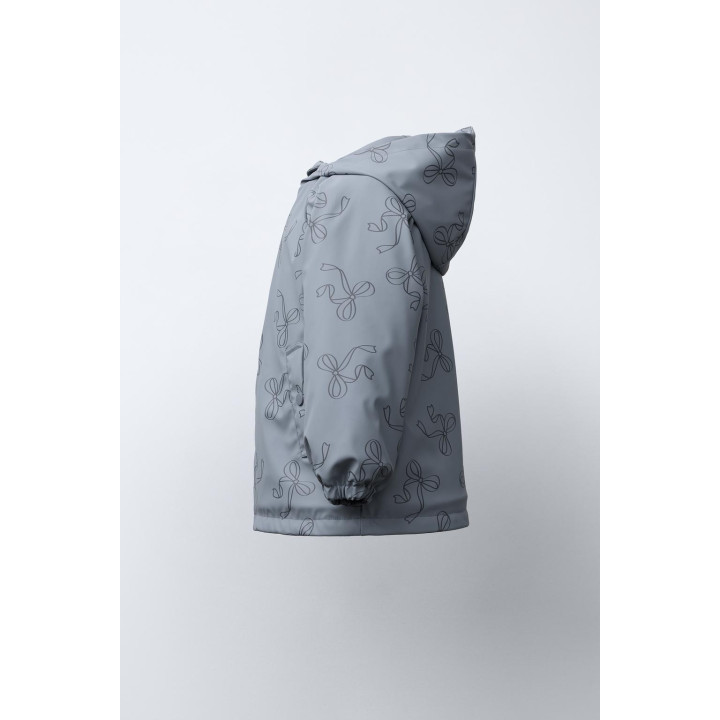 ПРОРЕЗИНЕННЫЙ ДОЖДЕВИК С ПРИНТОМ WATER RESISTANT