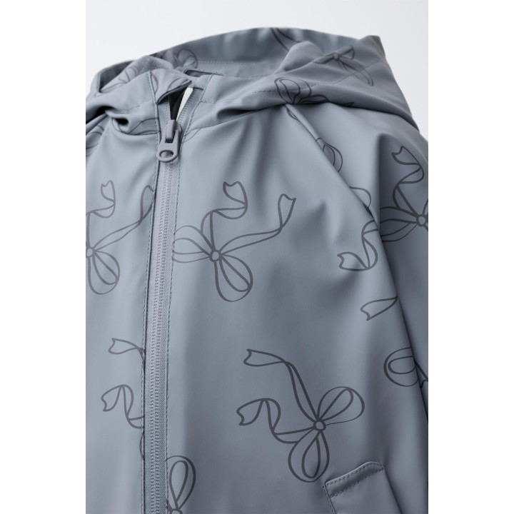 ПРОРЕЗИНЕННЫЙ ДОЖДЕВИК С ПРИНТОМ WATER RESISTANT