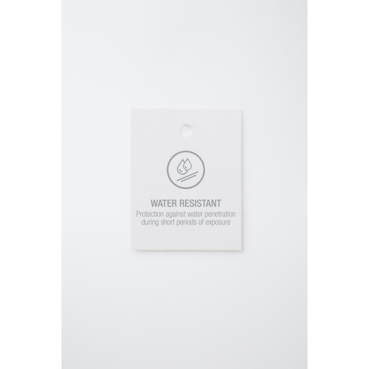 ПРОРЕЗИНЕННЫЙ ДОЖДЕВИК С ПРИНТОМ WATER RESISTANT