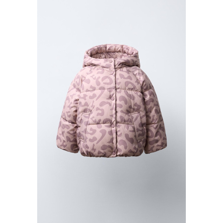 ПАЛЬТО С АНИМАЛИСТИЧЕСКИМ ПРИНТОМ WATER REPELLENT