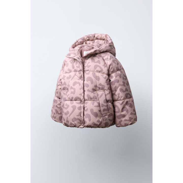 ПАЛЬТО С АНИМАЛИСТИЧЕСКИМ ПРИНТОМ WATER REPELLENT