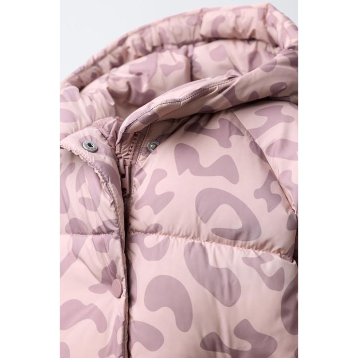 ПАЛЬТО С АНИМАЛИСТИЧЕСКИМ ПРИНТОМ WATER REPELLENT