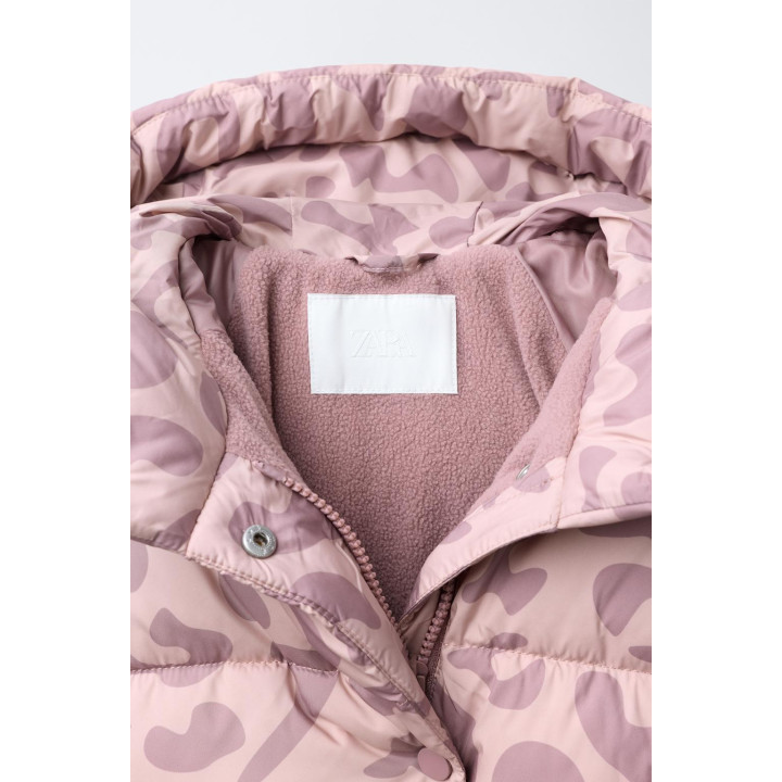 ПАЛЬТО С АНИМАЛИСТИЧЕСКИМ ПРИНТОМ WATER REPELLENT