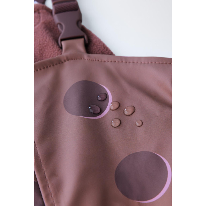 ПРОРЕЗИНЕННЫЙ КОМБИНЕЗОН В ГОРОШЕК WATER RESISTANT