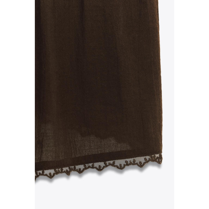 ТОП ИЗ МАРЛИ С КРУЖЕВОМ