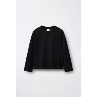 ОДНОТОННАЯ ФУТБОЛКА С ДЛИННЫМИ РУКАВАМИ