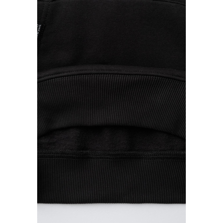 ТОЛСТОВКА С ВЫШИВКОЙ И КАРМАНОМ