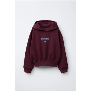 ХУДИ JOGGING С НАДПИСЬЮ И КАПЮШОНОМ