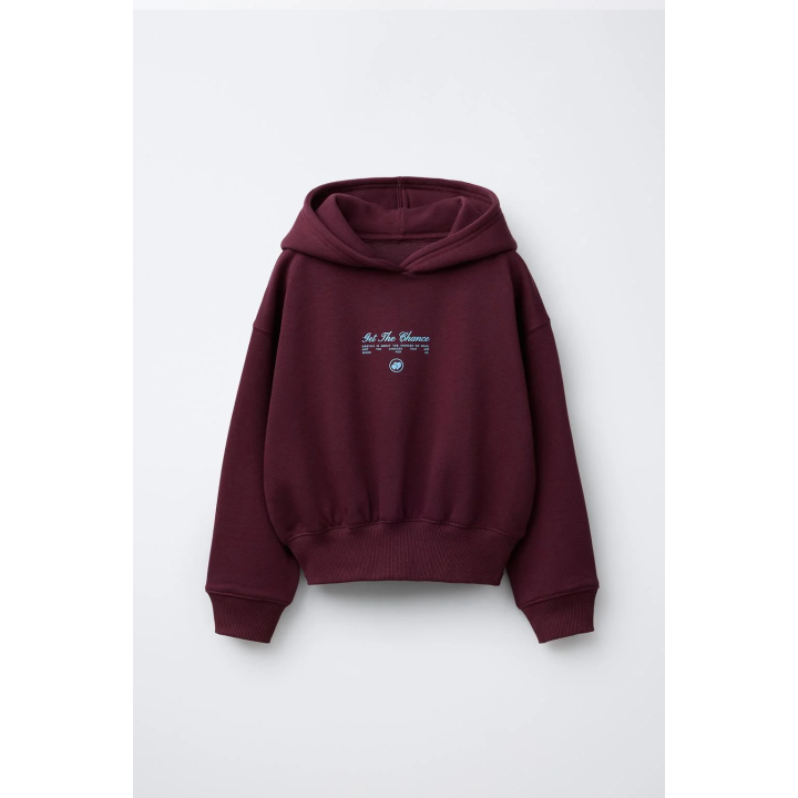 ХУДИ JOGGING С НАДПИСЬЮ И КАПЮШОНОМ