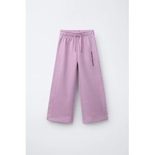 БРЮКИ WIDE LEG С НАДПИСЬЮ