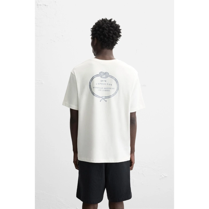 ФУТБОЛКА С КОМБИНИРОВАННОЙ ВЫШИВКОЙ