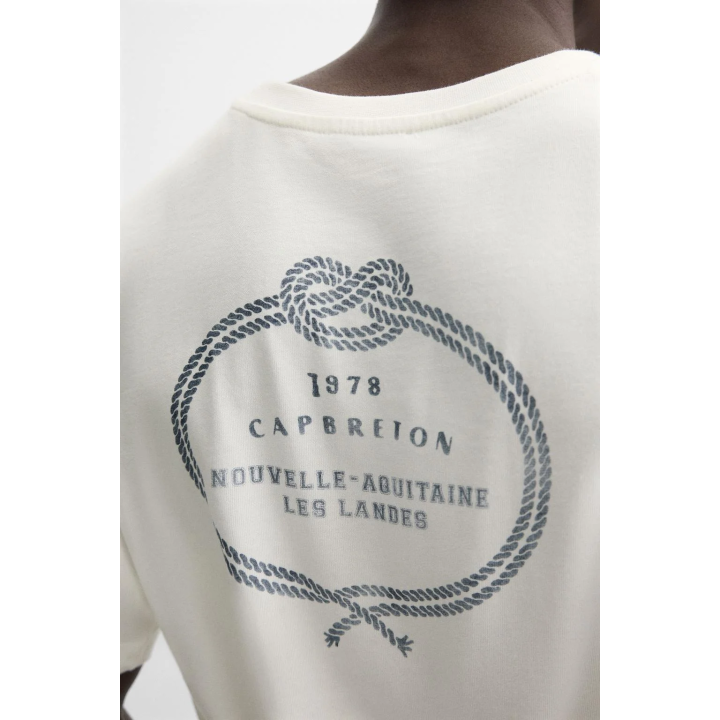 ФУТБОЛКА С КОМБИНИРОВАННОЙ ВЫШИВКОЙ