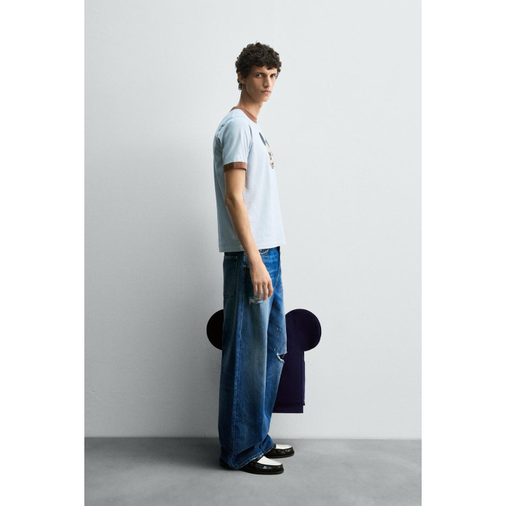 Футболка mickey mouse harry lambert для zara x disney