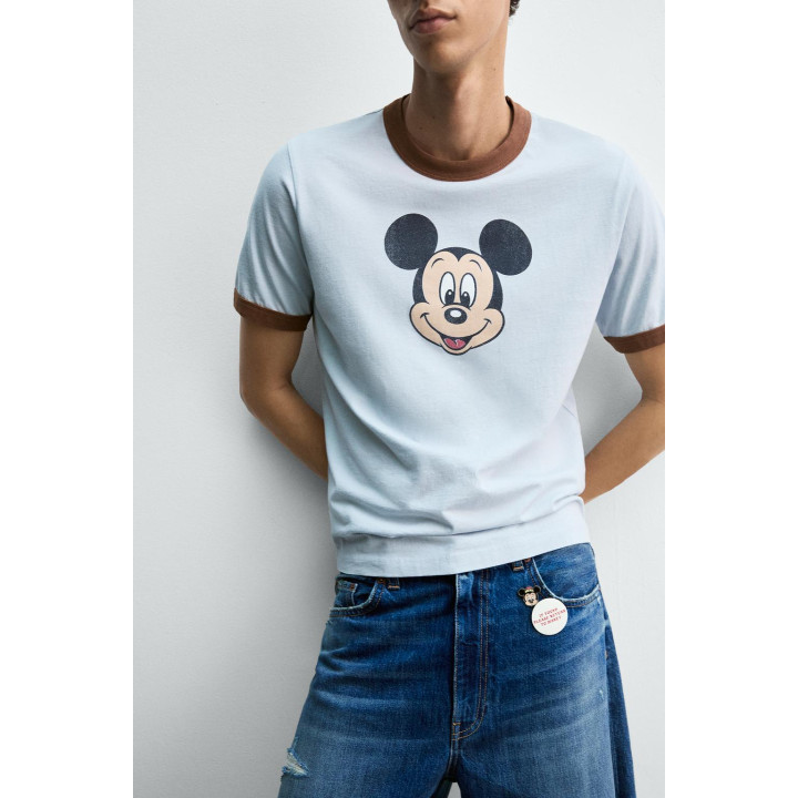 Футболка mickey mouse harry lambert для zara x disney