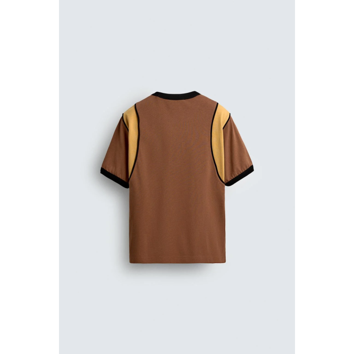 Футболка harry lambert для zara x disney с контрастным текстом