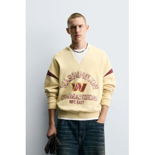 ТОЛСТОВКА С ВЫРЕЗОМ И ЛОГОТИПОМ NFL WASHINGTON COMMANDERS