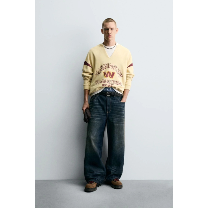 ТОЛСТОВКА С ВЫРЕЗОМ И ЛОГОТИПОМ NFL WASHINGTON COMMANDERS